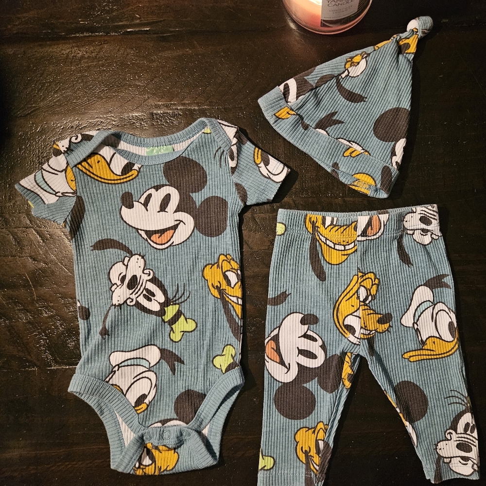 Disney Blue Mickey and Donald Set